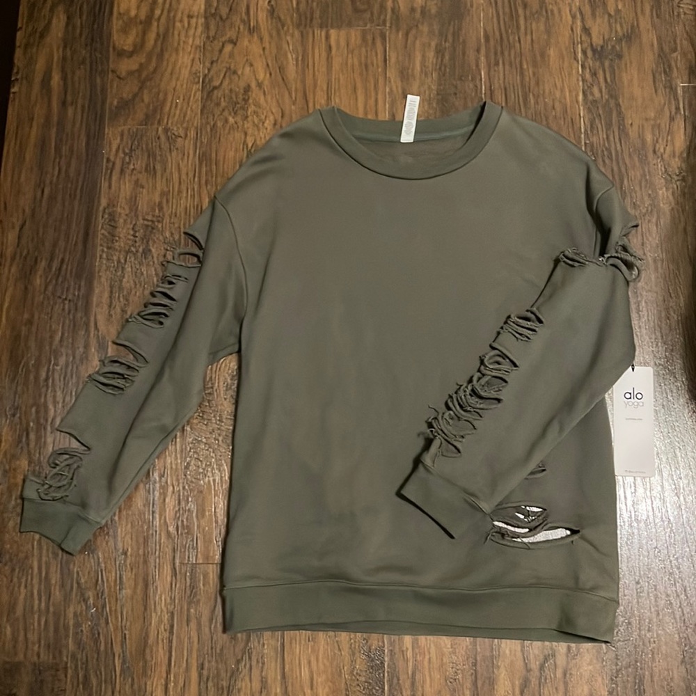 Alo Fade Long Sleeve Pullover